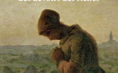 De la dignité des pauvres et des devoirs des riches